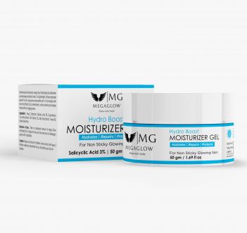 MG MEGAGLOW Hydro Boost Moisturizer Gel (Water based,oil free)